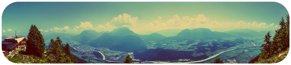 Blick über Kufstein, vom Pendling aus aufgenommen