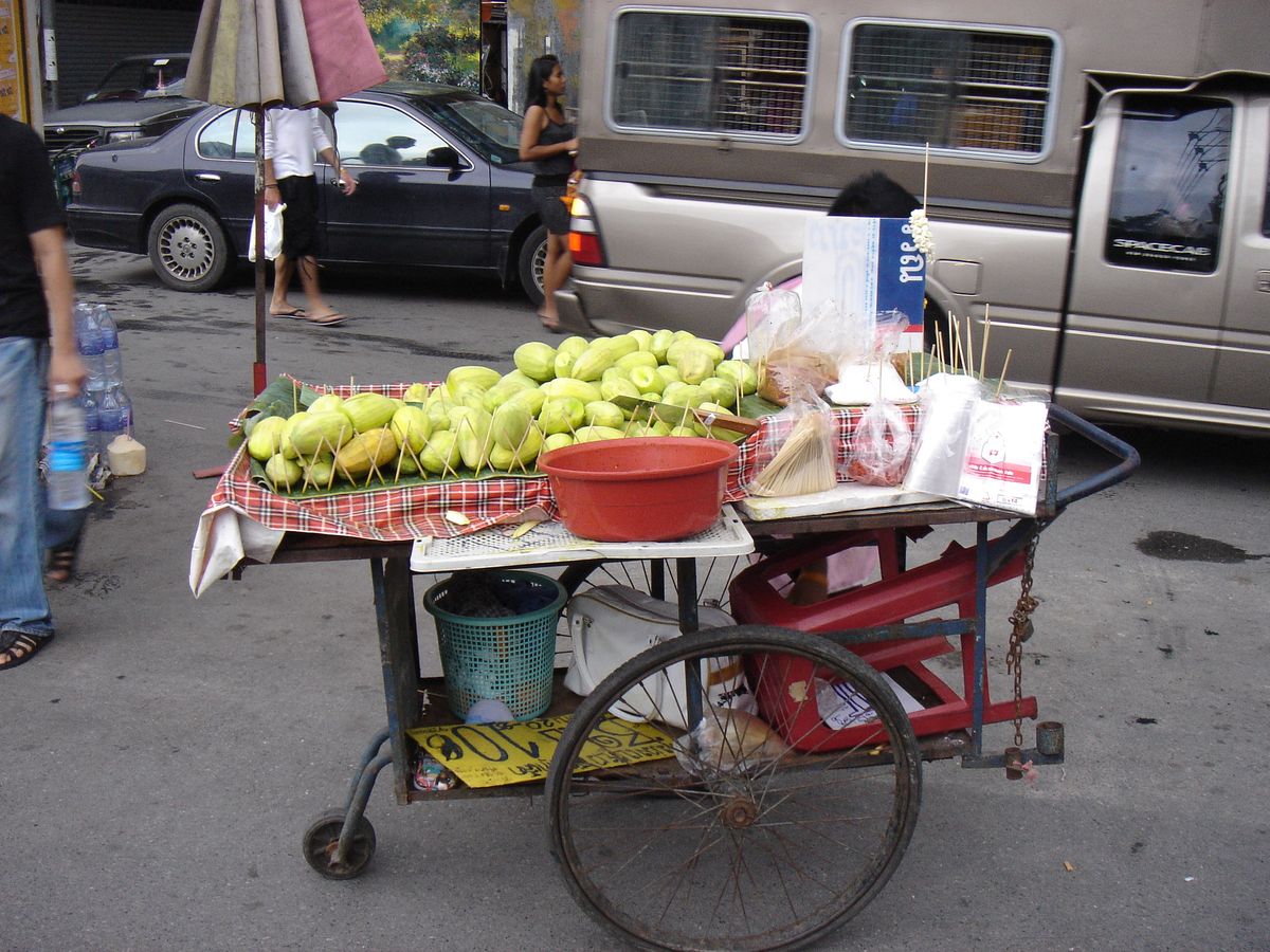 In the streets of Bangkok