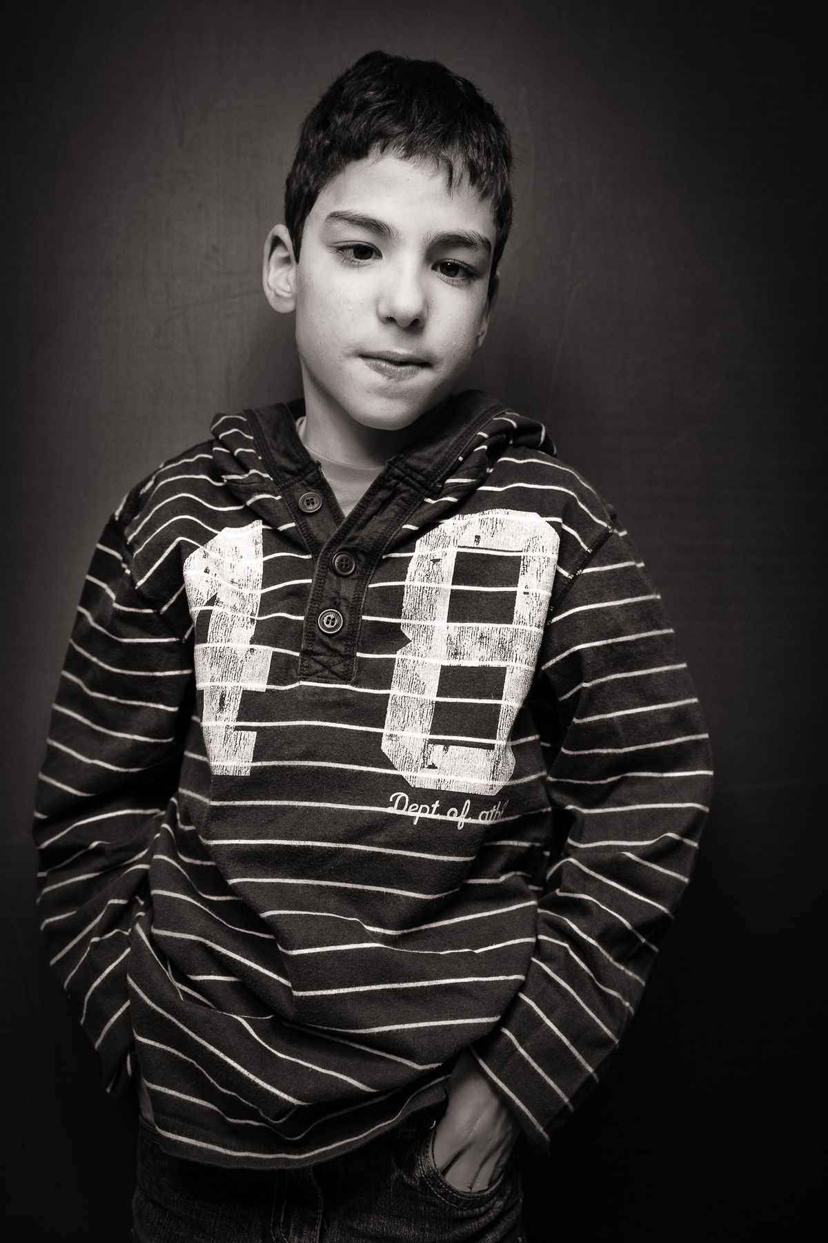 Mein Junge - trotz Handicap ein begeistertes Model.