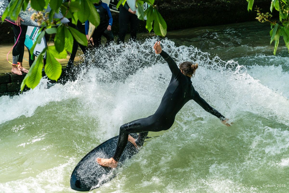 Am Isar Eiskanal
