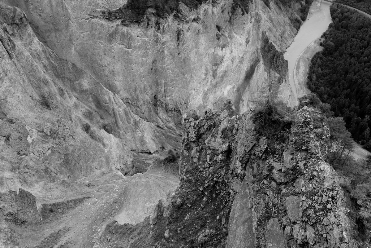 Blick von der Aussichtsplattform Il Spir