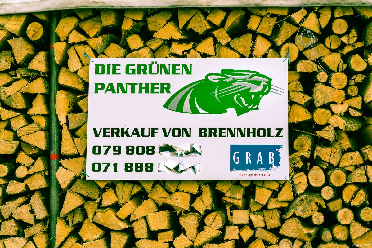 Und nach der Arbeit gibts Wurst und Bier....
