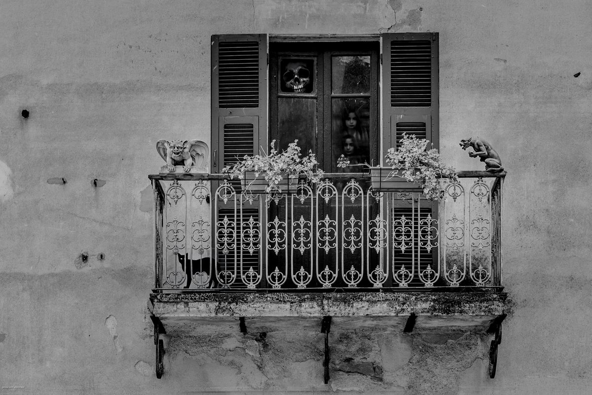 Das musste jetzt doch noch sein, gruselige Grüsse